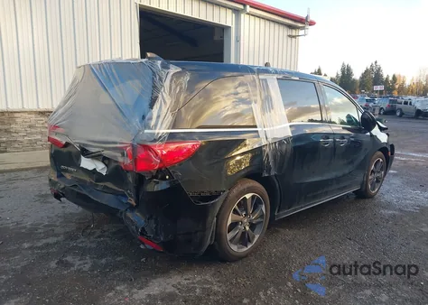2024 Honda Odyssey Elite z USA, uszkodzony, nr VIN 5FNRL6H94RB020089